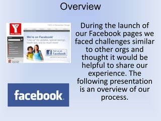 Facebook Case Study Slideshow Ymca of Metro Chicago Facebook Case Study | PPTX