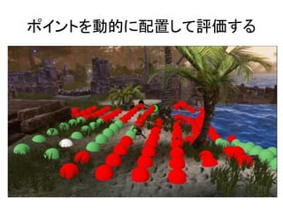 ポイントを動的に配置して評価する
 