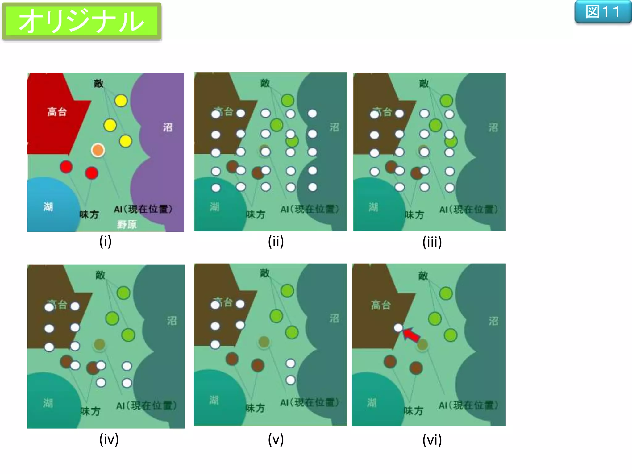 (i) (ii) (iii)
(iv) (v) (vi)
図１１
オリジナル
 