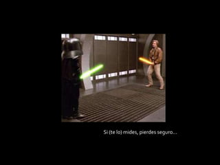 Si (te lo) mides, pierdes seguro…