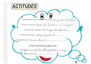 Alba Auto-Descripción 3r B CURSO 2014-15