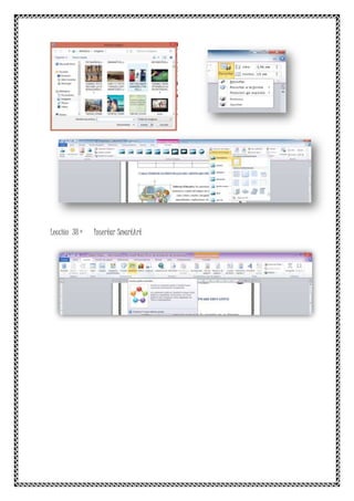 Lección 38 ª Insertar SmartArt
 