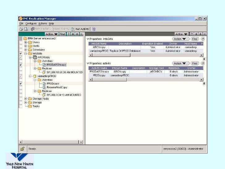 Faster Replication of Sunrise Clinical Manager Databases for Running