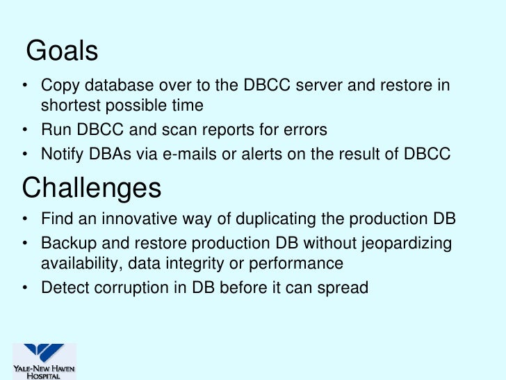 Faster Replication of Sunrise Clinical Manager Databases for Running