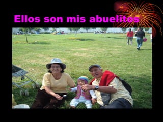 Ellos son mis abuelitos 