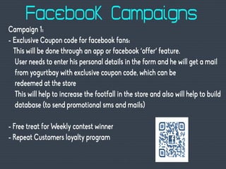 Yogurt Bay Facebook Campaign