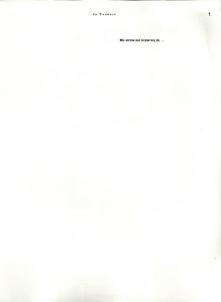 Y o T i c u m e c o
Mis versos son lo que soy yo..
 