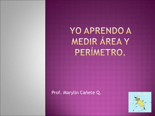 Prof. Marylin Cañete Q.
 