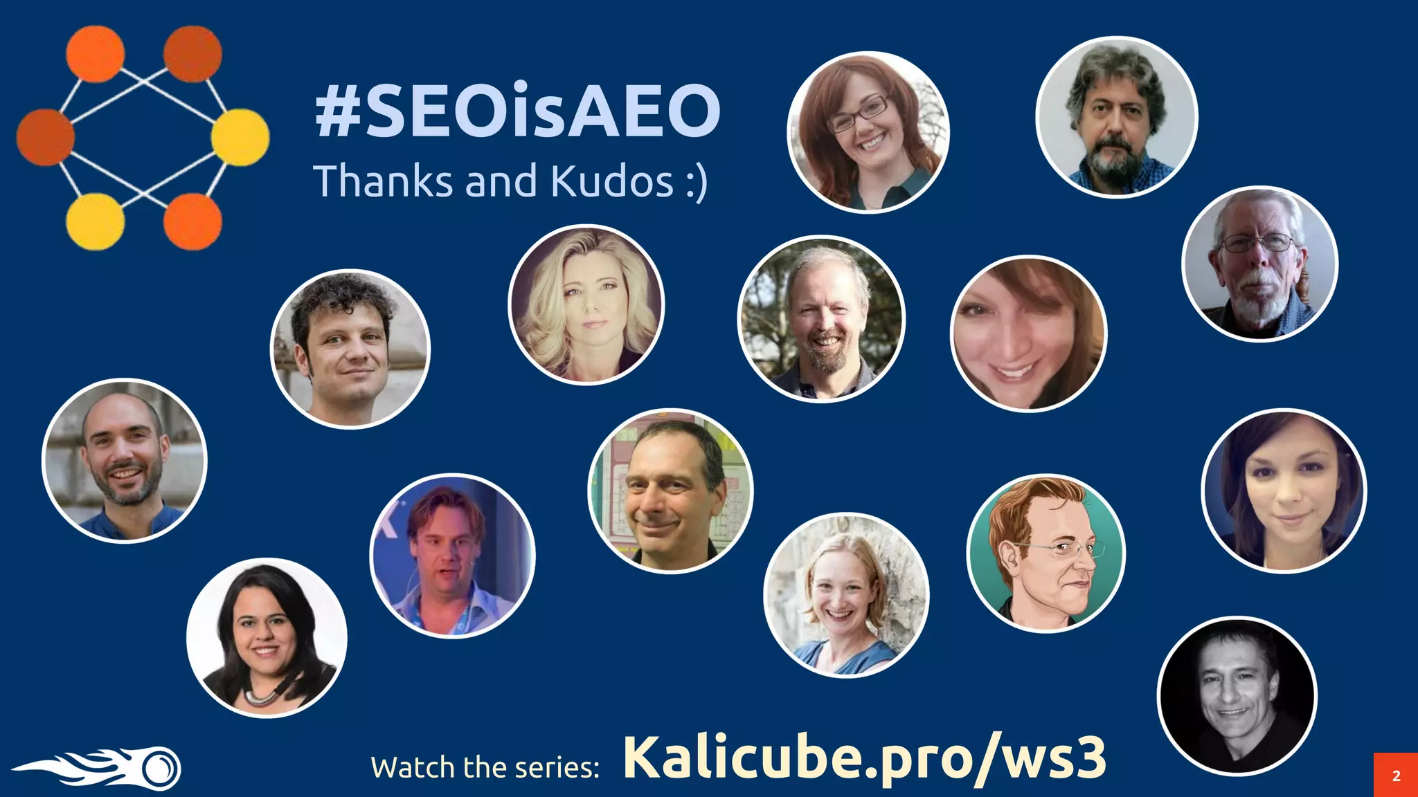 2Watch the series: Kalicube.pro/ws3
#SEOisAEO
Thanks and Kudos :)
 