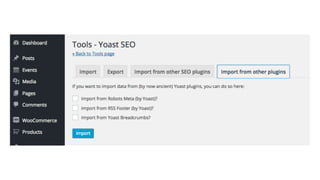 The Yoast SEO Plugin for WordPress