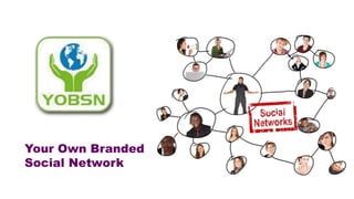Your Own Branded
Social Network
 