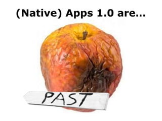 (Native) Apps 1.0 are…




  YOC-Group | Madrid | 2010   14
 