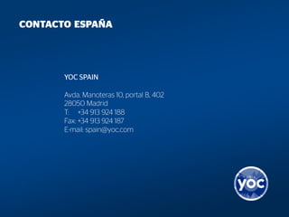 YOC Spain - Mediapack Junio 2013