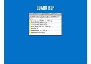 QUARK BSP
 