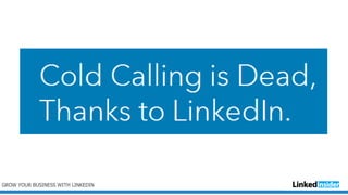 thedigitalinstitute.com.au
GROW YOUR BUSINESS WITH LINKEDIN
 