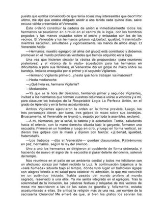 YO FUI MASÓN.-Maurice Caillet-