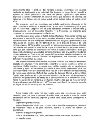 YO FUI MASÓN.-Maurice Caillet-