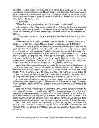 YO FUI MASÓN.-Maurice Caillet-