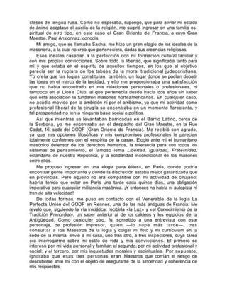 YO FUI MASÓN.-Maurice Caillet-