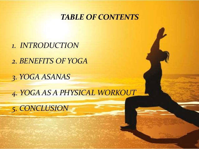 conclusion for yoga health and physical education