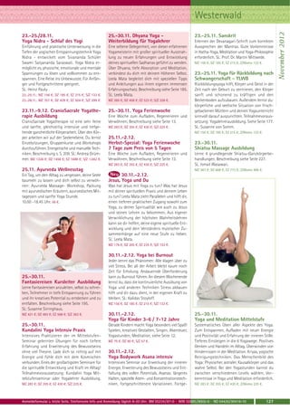 Yoga Vidya Katalog 2012