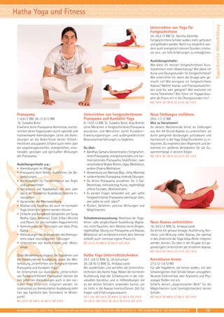 Yoga Vidya Katalog 2012