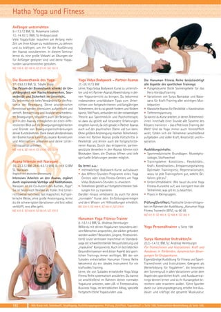 Yoga Vidya Katalog 2012