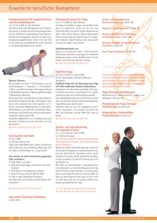 Yoga Vidya Katalog 2012