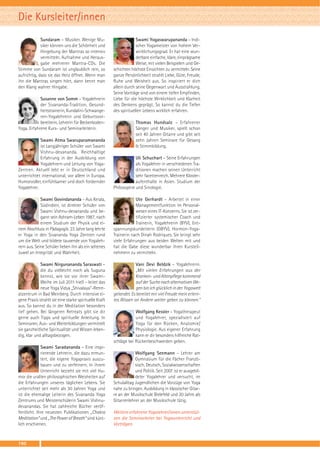 Yoga Vidya Katalog 2012