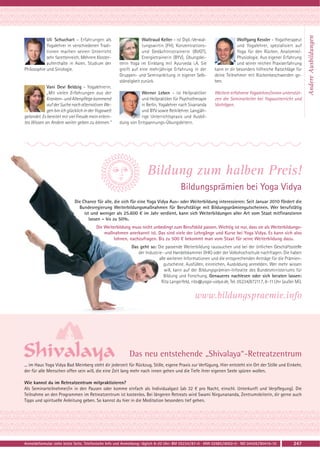 Yoga Vidya Katalog 2012