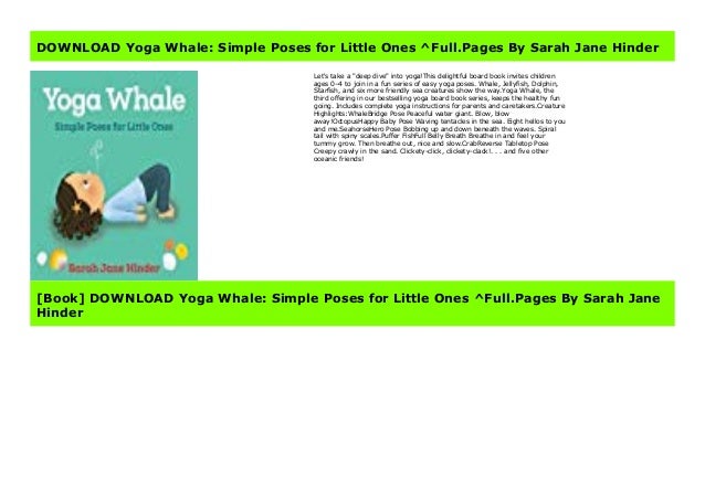 Yoga Whale Simple Poses for Little Ones