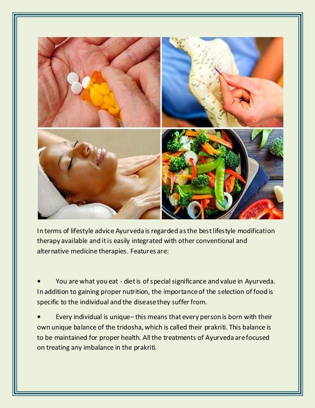 Yoga and Ayurveda The Original Lifestyle Modification Advice