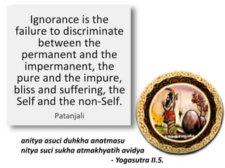 Developing a Yogic understanding of the “Matrix of Suffering” | PPT