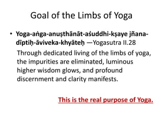 Developing a Yogic understanding of the “Matrix of Suffering” | PPT