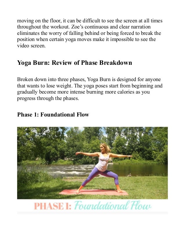 Yoga Burn Zoe Bray Cotton Yoga Burn For Women