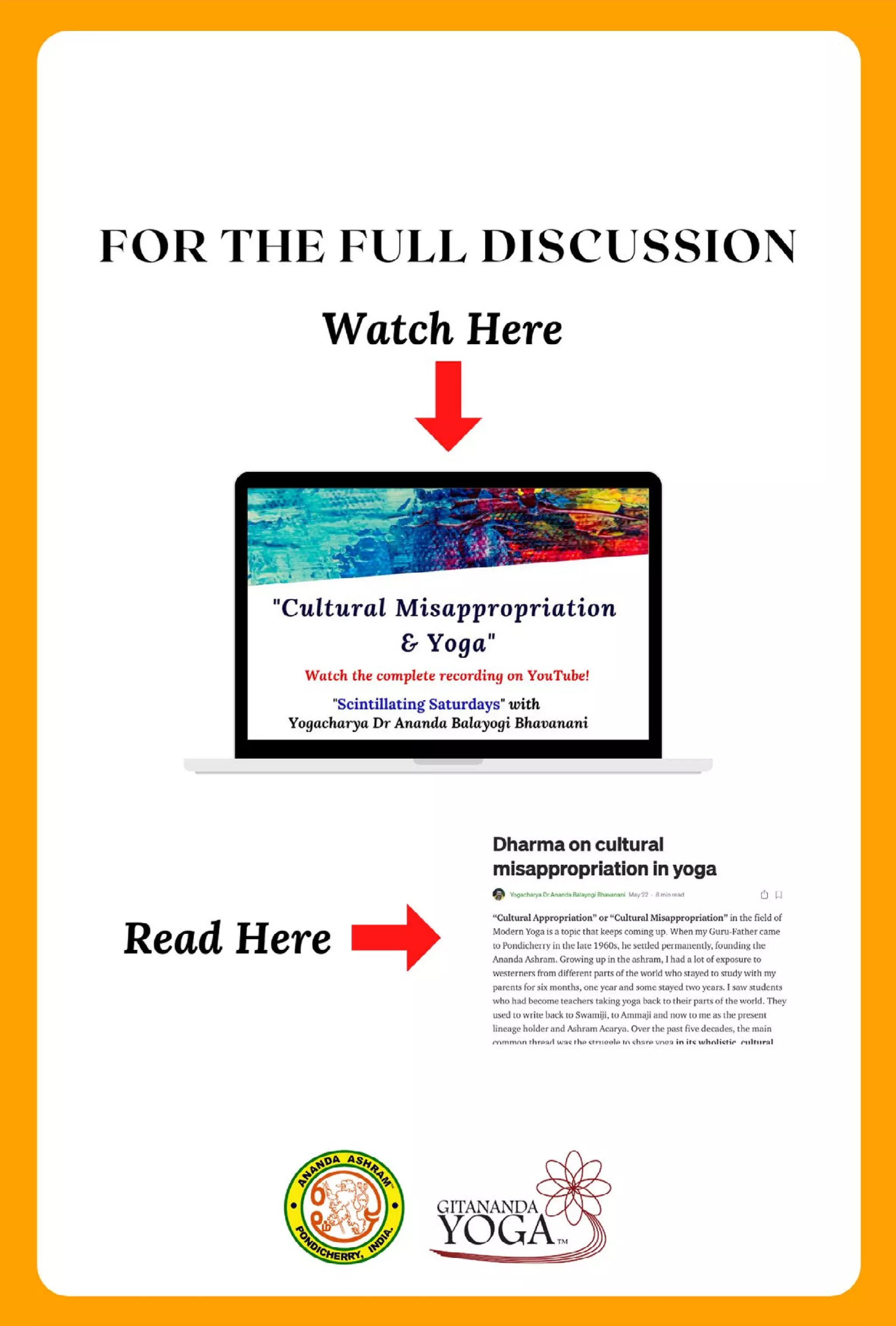 Yoga and Cultural Misappropriation: An e-book by Dr Ananda, Malini and Padma
