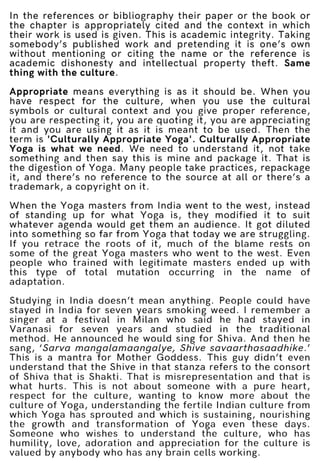 Yoga and Cultural Misappropriation: An e-book by Dr Ananda, Malini and Padma