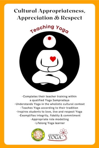 Yoga and Cultural Misappropriation: An e-book by Dr Ananda, Malini and Padma