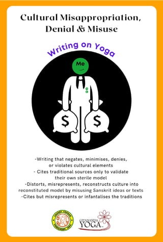 Yoga and Cultural Misappropriation: An e-book by Dr Ananda, Malini and Padma