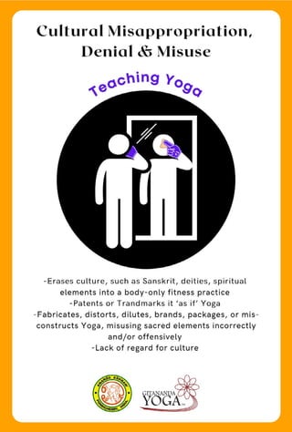 Yoga and Cultural Misappropriation: An e-book by Dr Ananda, Malini and Padma