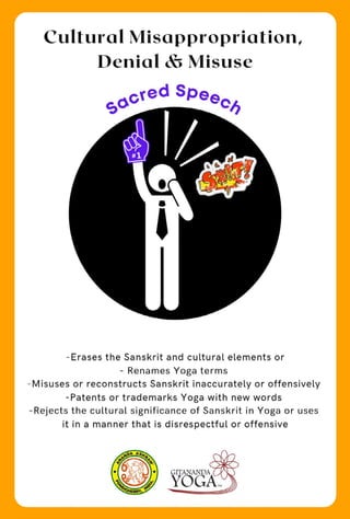 Yoga and Cultural Misappropriation: An e-book by Dr Ananda, Malini and Padma