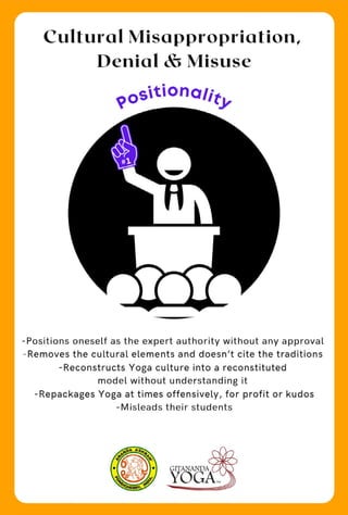 Yoga and Cultural Misappropriation: An e-book by Dr Ananda, Malini and Padma