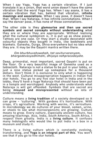 Yoga and Cultural Misappropriation: An e-book by Dr Ananda, Malini and Padma