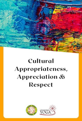 Yoga and Cultural Misappropriation: An e-book by Dr Ananda, Malini and Padma