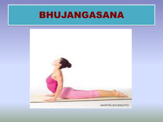BHUJANGASANA
 
