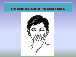 CHANDRA NADI PRANAYAMA
 