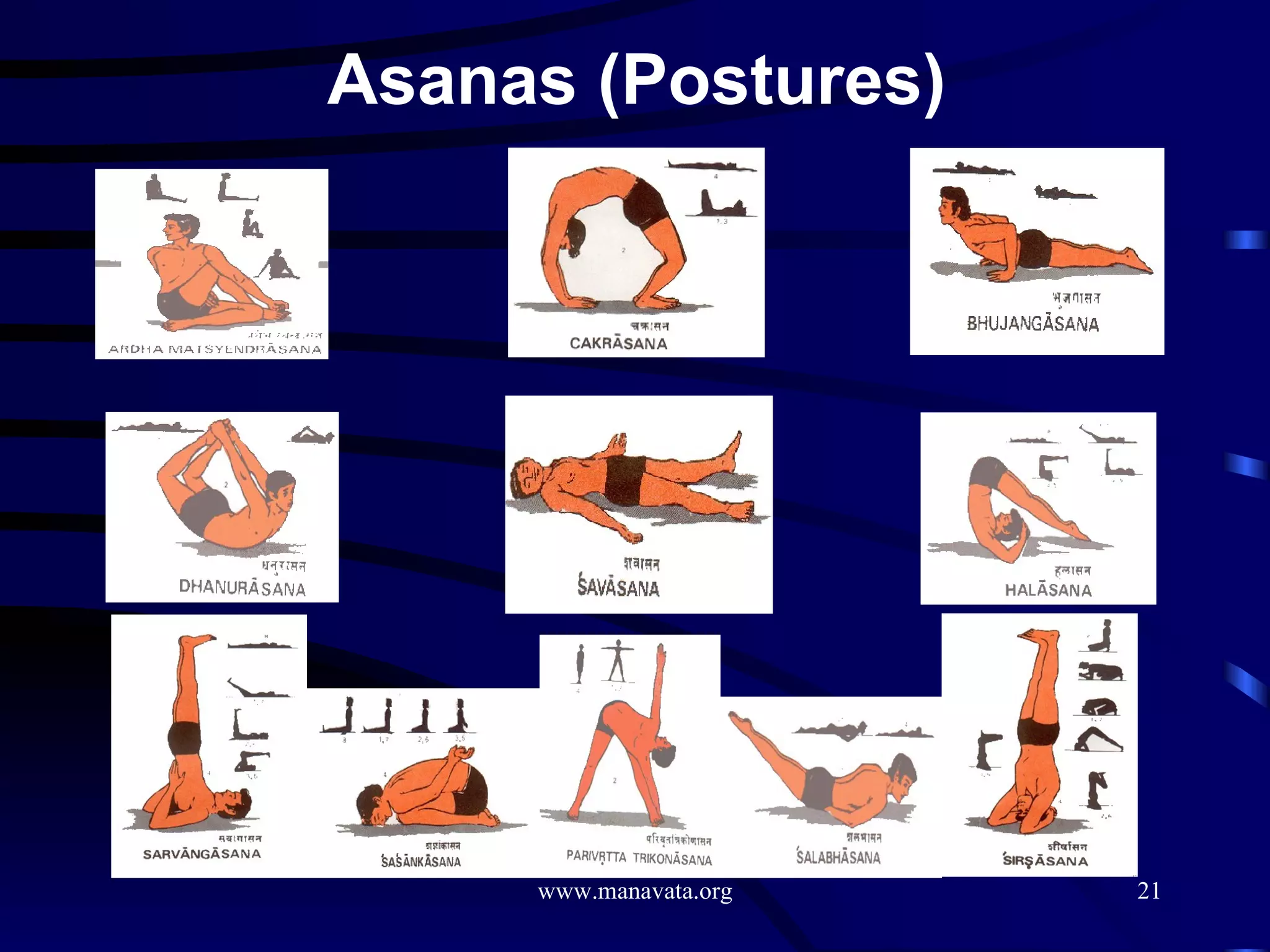 Asanas (Postures)  