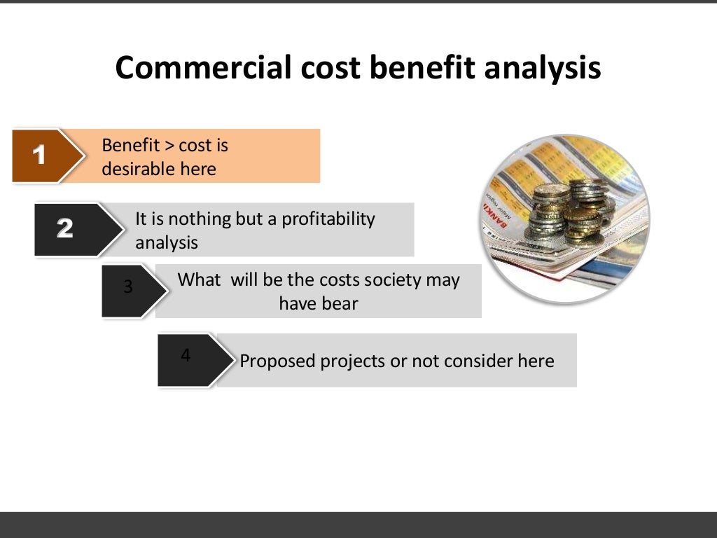 social cost benefit analysis