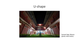 U-shape
Samyak Yoga, Mysore
(photo: Rene Solari)
 