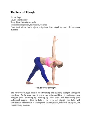 Top 100 Best Best Yoga Poses | PDF